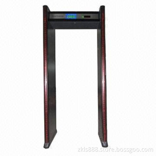 Walk-through Metal Detectors with 7-inch TFT LCD, Strong Anti-interference